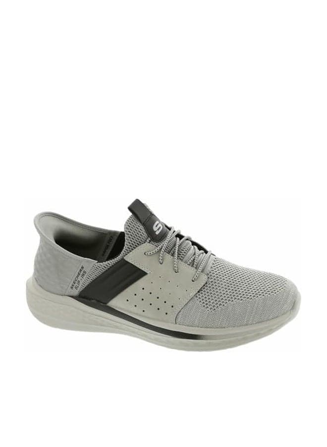 Skechers Men's Slade - Ocon Hands Free Slip-in Men's Casual, Grey, 9, Medium, US