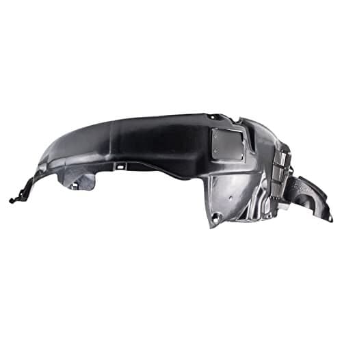 TRQ Front Left Inner Fender Liner Black Drivers Side Compatible with 2006-2010 Hyundai Azera HY1248112