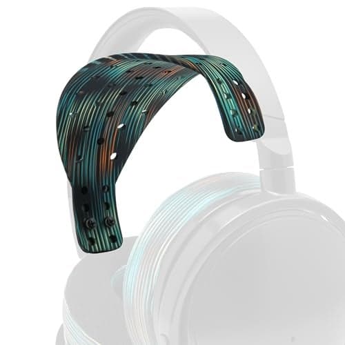 WC HeadbandZ Maxwell V2 – Upgraded Silicone Headband Replacement Compatible with Audeze Maxwell 1 and 2 for Xbox & PS5 by Wicked Cushions | Wider Weight-Distributing Design | The Simulation