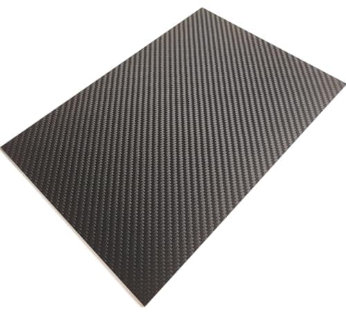 cncarbonfiber 3mm 200x300mm 100 Carbon Fiber Sheet Plate 0550mm Available3K Twill Matte Finish