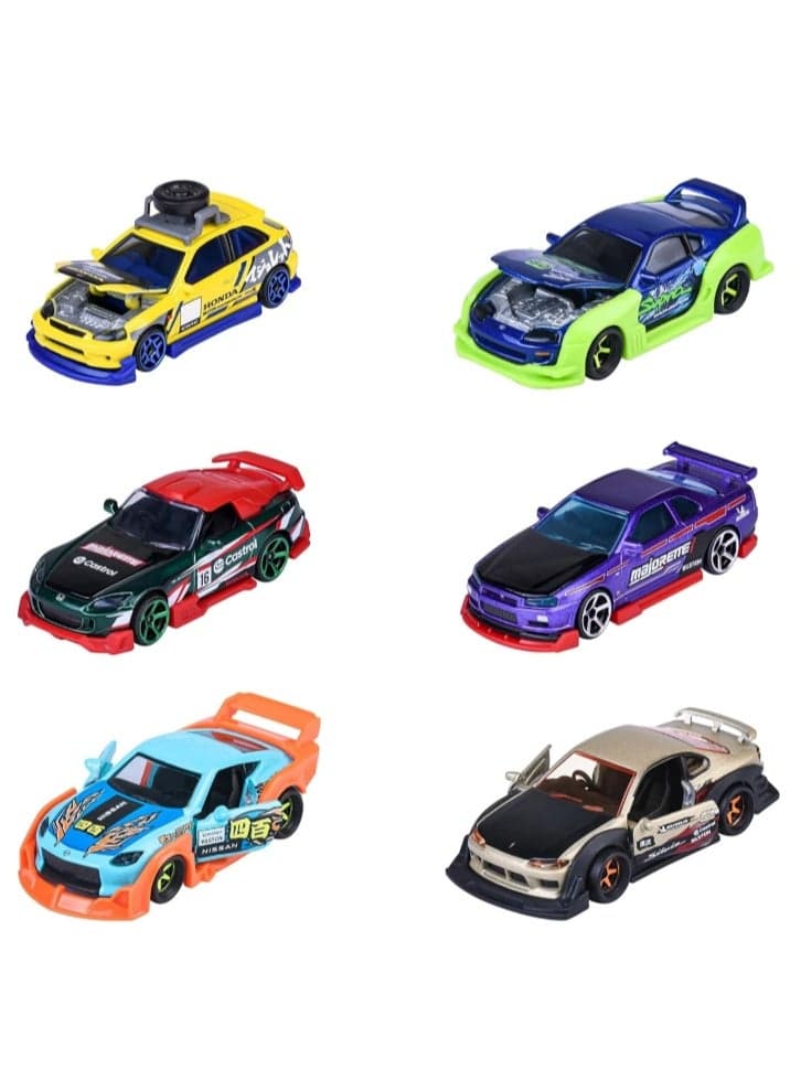 Majorette Auto Japan Series Deluxe Metal Toy Car with Collection Box & Opening Parts, Assorted Styles