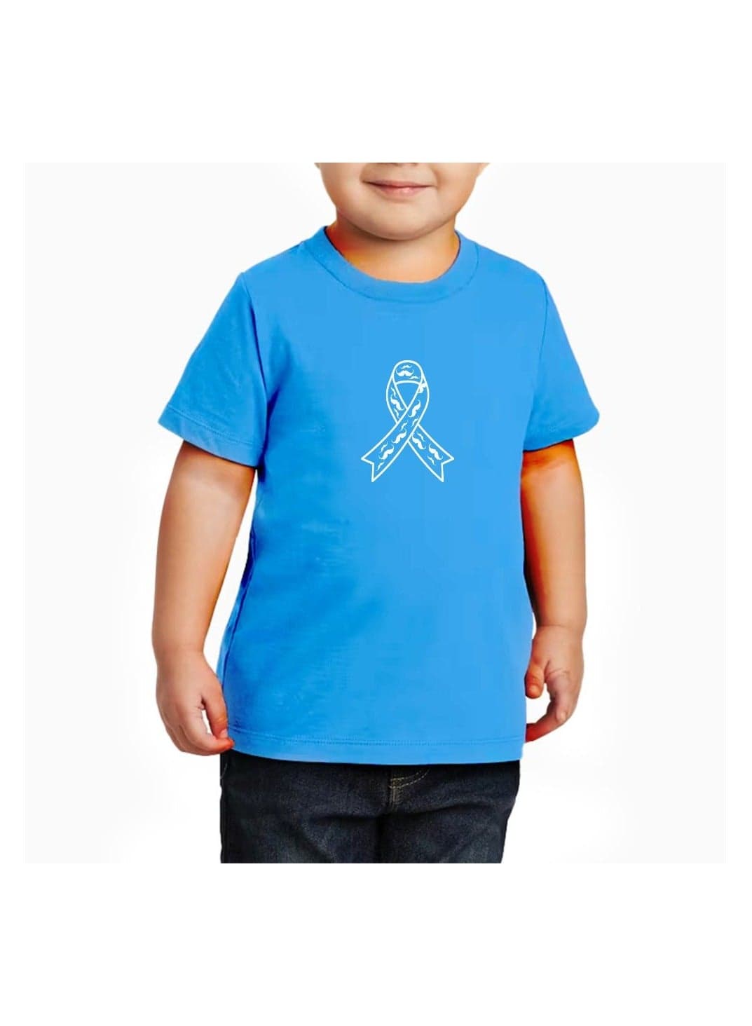Movember Boys Kids T-Shirt–Moustache Design To Raise Awareness–Soft Cotton Round Neck Short Sleeve T-Shirts For Boys-Ideal For Movember