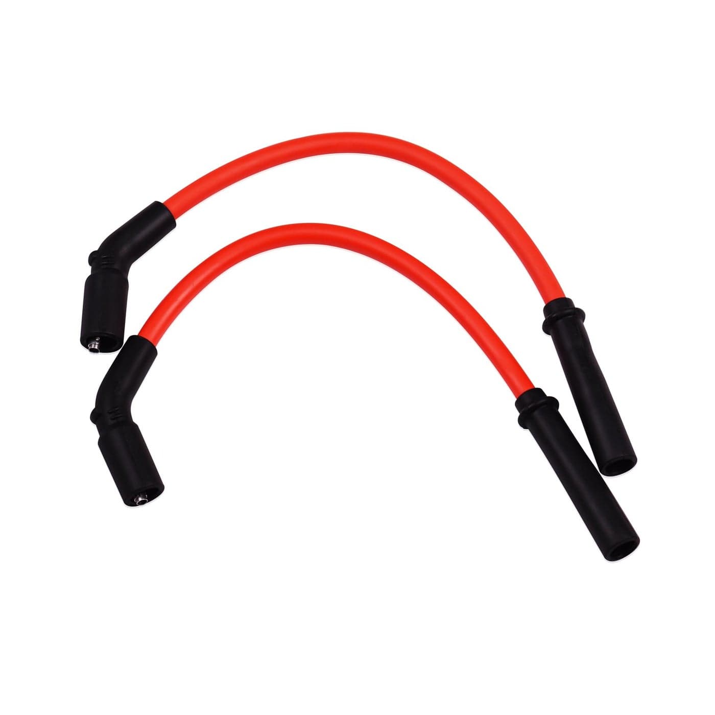 XYgdhqpt 10mm Thick Red Spark Plug Wire Compatible with HarleyDavidson Forty EightIron 883 Seventy TwoSportster 883 Sportster 1200 with Coil Relocation 2007