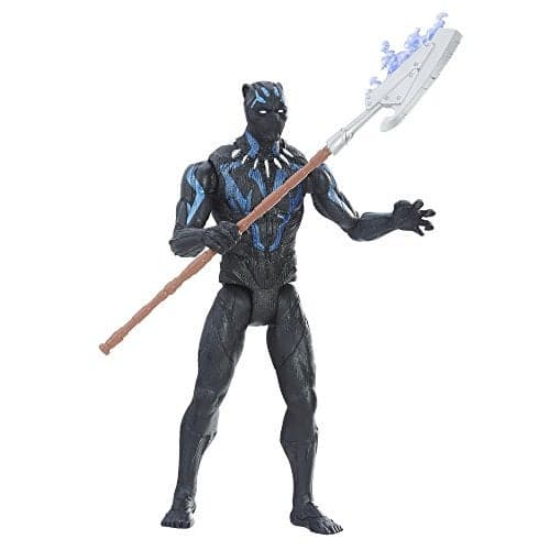 Marvel Black Panther 6inch Vibranium Suit Black Panther