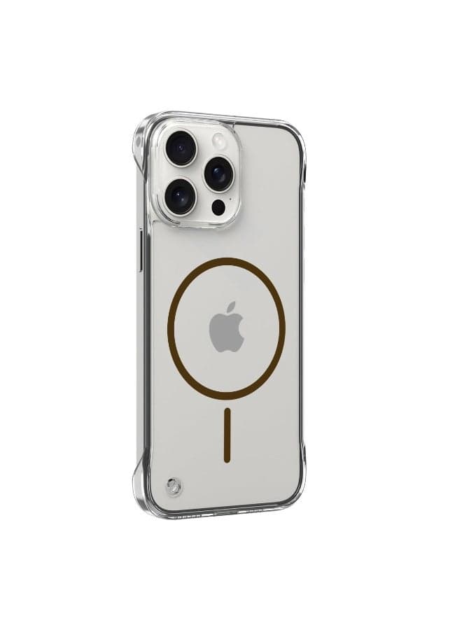 📱💎✨ Frameless Ultra-Clear Slim Case for iPhone 16 Pro Max – Crystal Transparent Shockproof Cover 💫 🧲 MagSafe Compatible ⚡ | 360° Full Protection 🛡️ | Anti-Yellowing u0026 Scratch Resistant 💥 | Sleek Lightweight Design 🚀 | Wireless Charging Ready 🔋