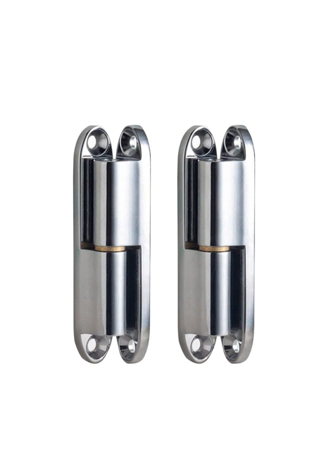 Zinc Alloy Detachable H Hinges for Cabinets and Doors, 2 Pack, Ideal for Kitchen, Garden and Window Renovations