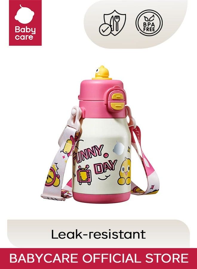 Babycare - Children's Ton Ton Three Drinks Thermos Cup - 600ml - Gravity Magenta