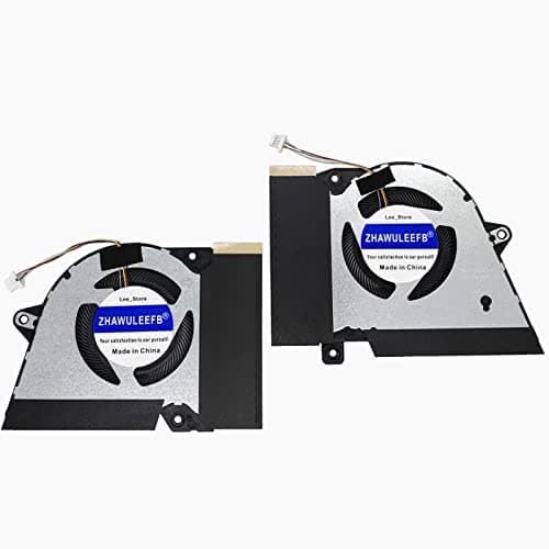 ZHAWULEEFB Replacement New Laptop CPU+GPU Cooling Fan for ASUS Rog Zephyrus G14 GA401I GA401IV GA401IH-BR7N2BL Series DFSCK22115181H FMBC DFSCK22105182H FMBB DC12V 1A Fan