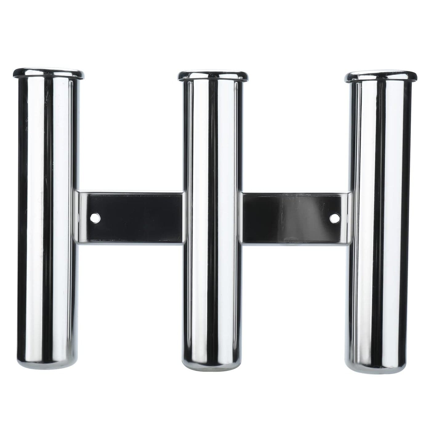 NovelBee 3 Tube Boat Fishing Rod Holder316 Stainless Steel Fishing Rod Rack for Marine Boat Yacht