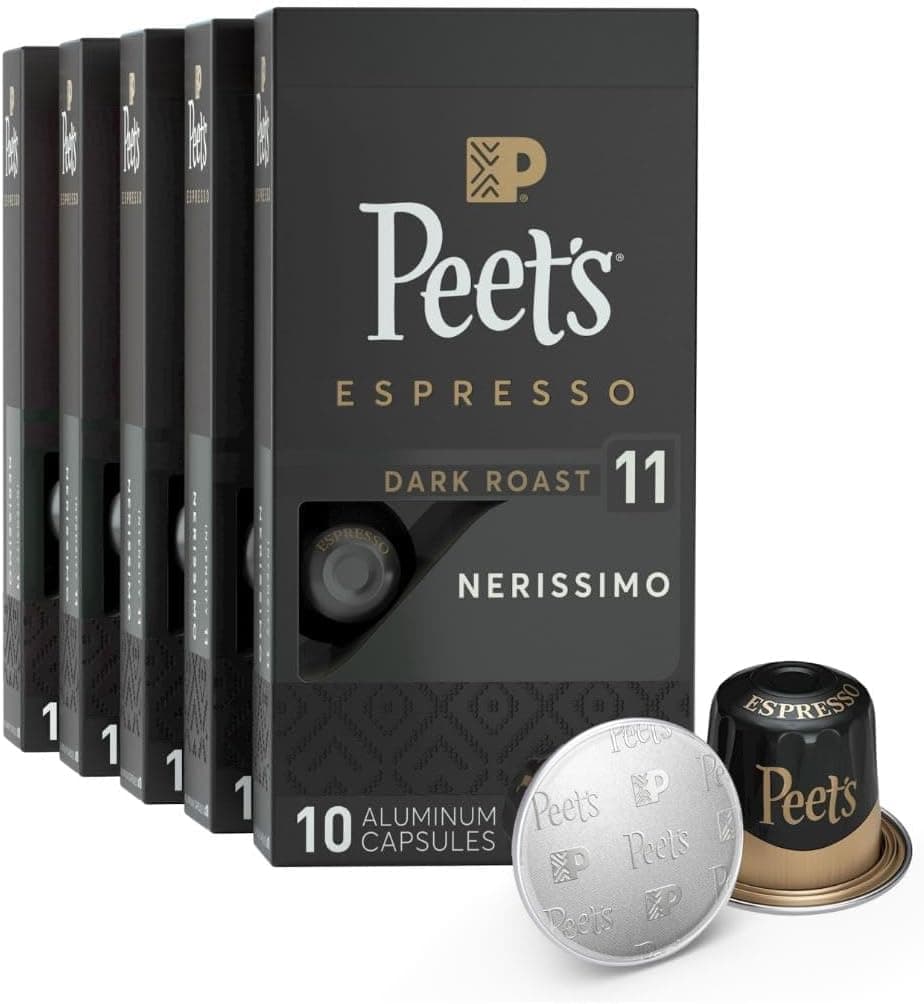 Peet's Dark Roast Espresso Pods - Nerissimo