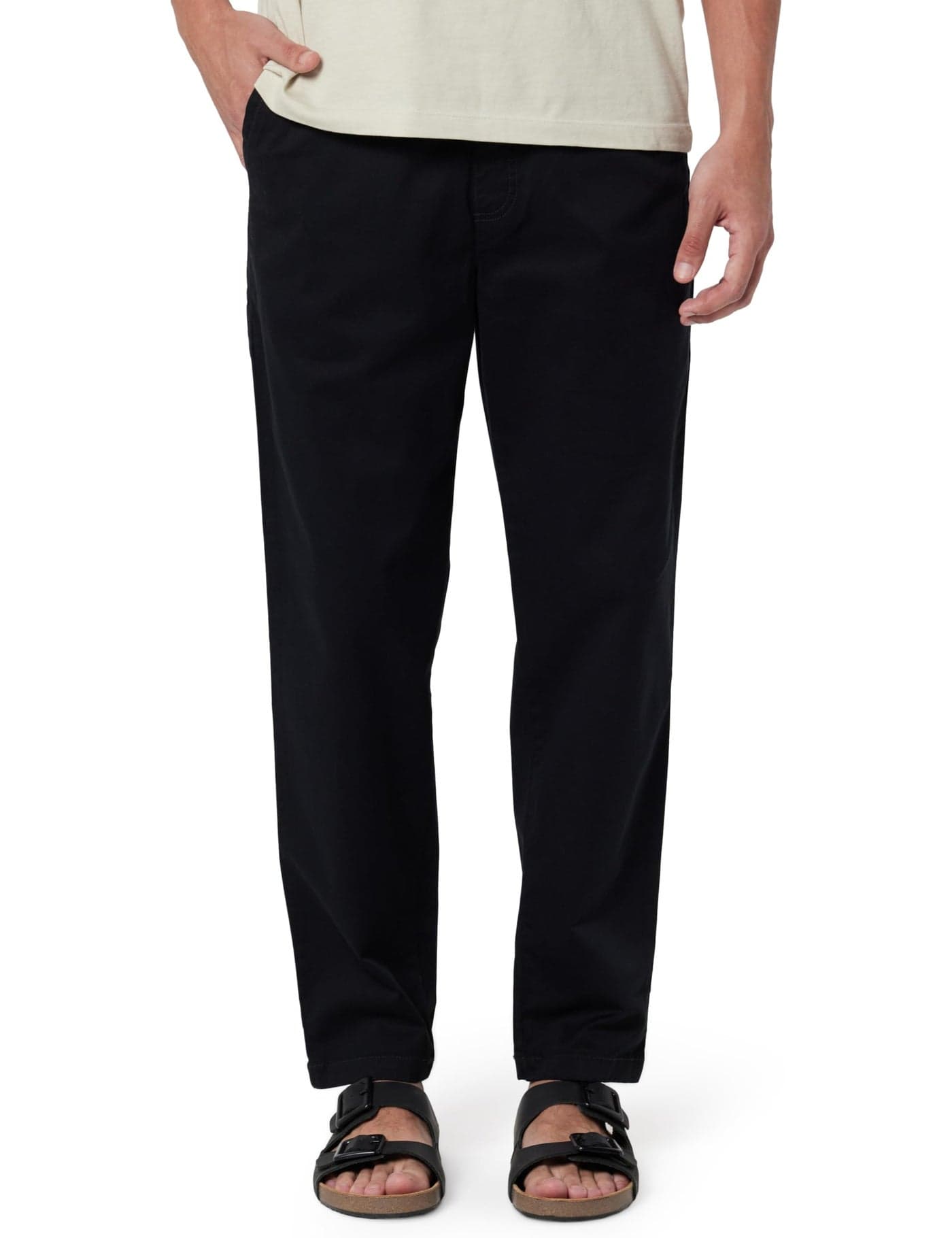 Allen Solly Mens Casual Trousers Black