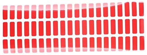 500 Red TamperColor Tamper Evident Red Security Label Seal Sticker, Rectangle 0.75" x 0.25" (19mm x 6mm).