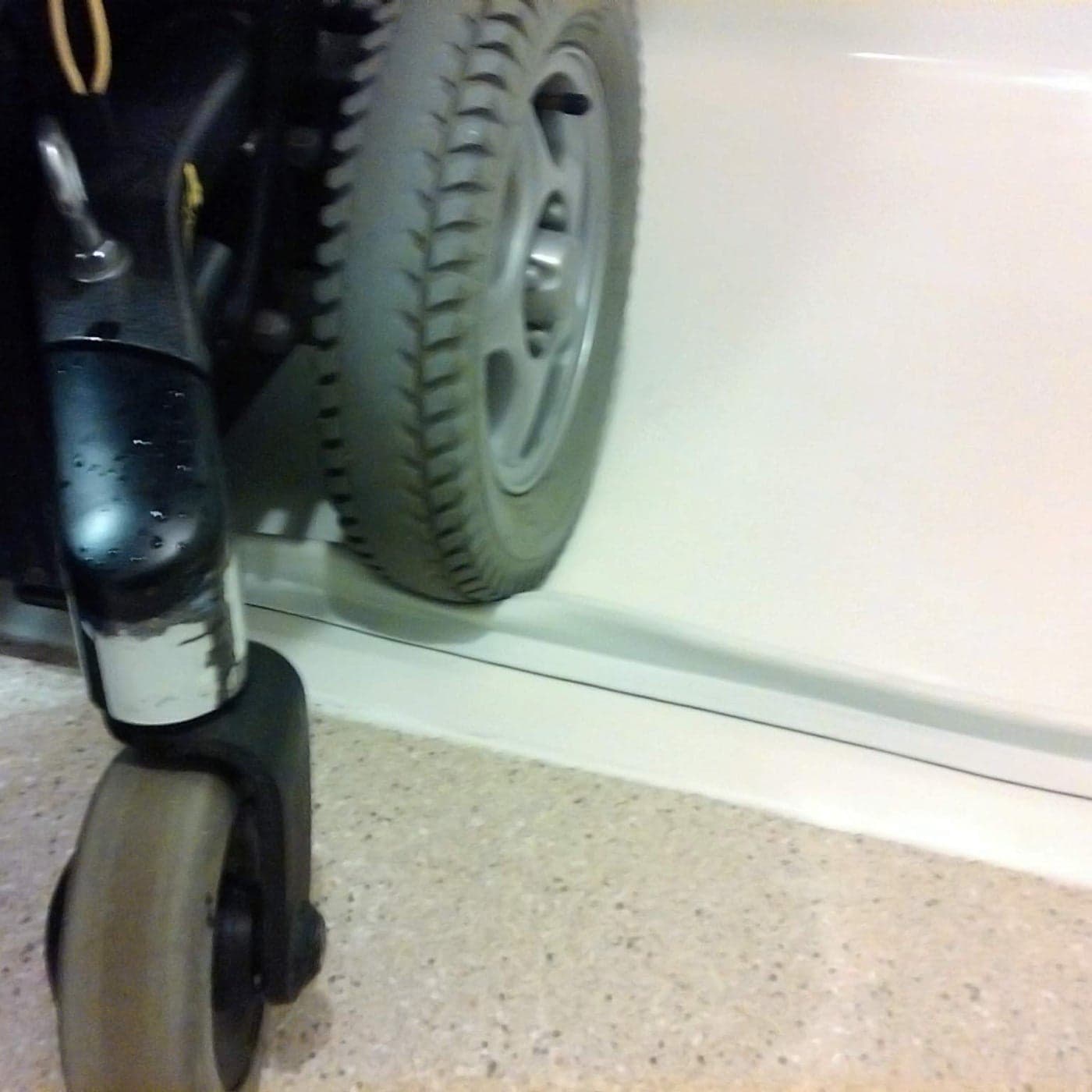 StayDry Systems Collapsible Water Dam 5 Water Stopper ADA Wheelchair Accessible Shower Threshold