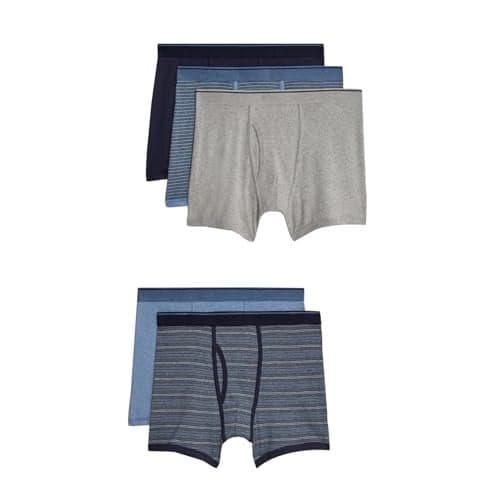 Marks & Spencer Men's Cotton Classic Briefs (T14_4849F_Denim Mix_M)
