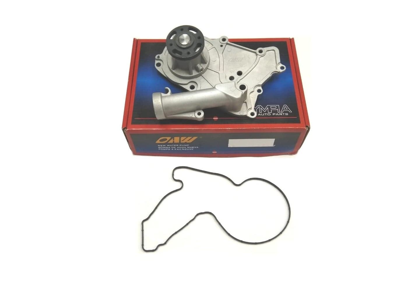 OAW HY7330 Engine Water Pump for 2006-2013 Azera, 2009-2016 Genesis, 2007-13 Santa Fe, 06-2010 Sonata, 07-2012 Veracruz, 06-12 Sedona, 07-13 Sorento V6 Replace OE 25100-3C120, 25100-3C121