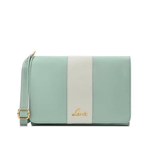 Lavie Women's Reese 2C Colorblock Crossbody Sling Bag | Flap Sling Bag | Ladies Purse Handbag | Gift for Women