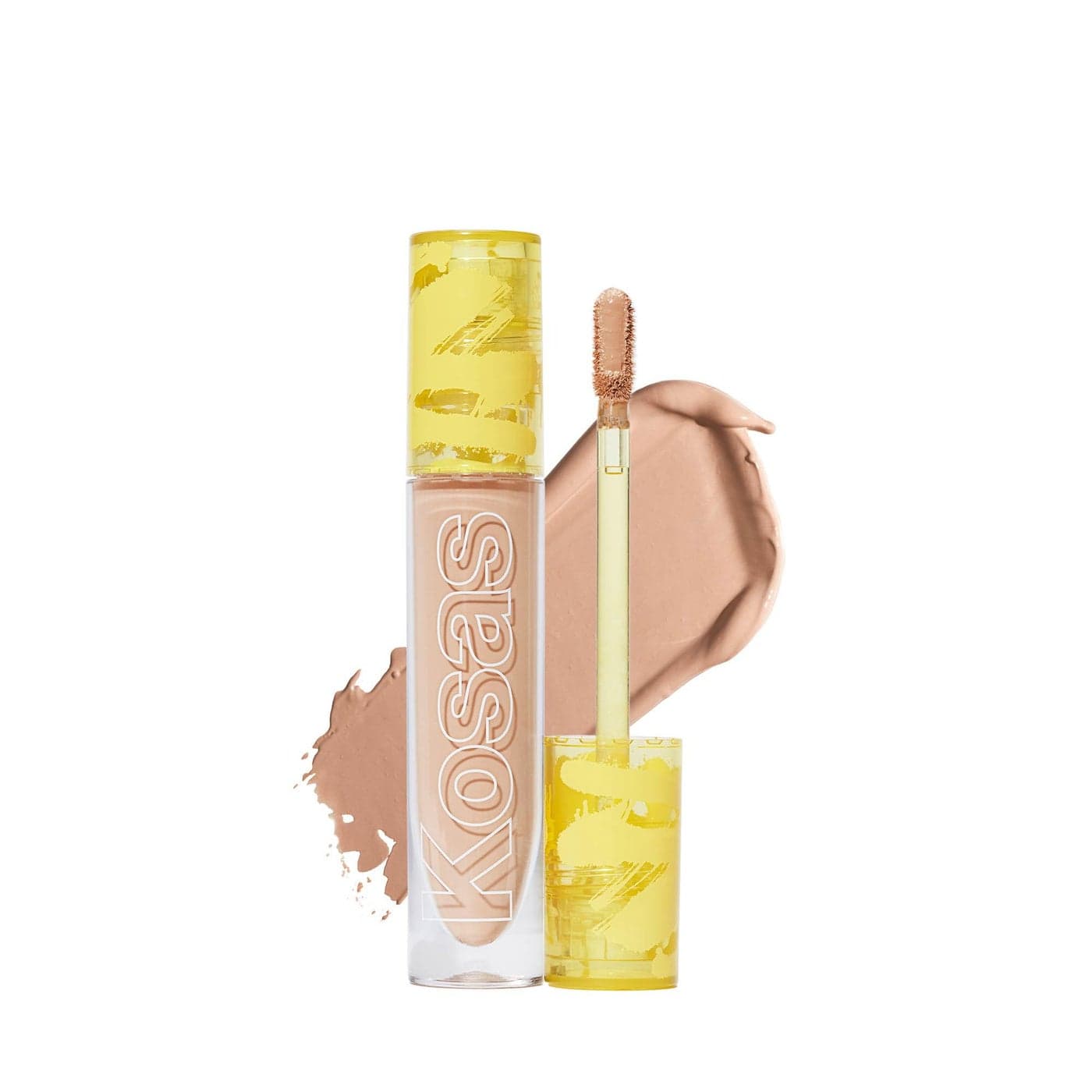 Kosas Revealer Concealer Medium Coverage Makeup with Hyaluronic Acid Conceals Dark Circles Under Eyes Dark Spots and Blemishes Brightens Hydrates LongLasting Vegan Tone 53 C