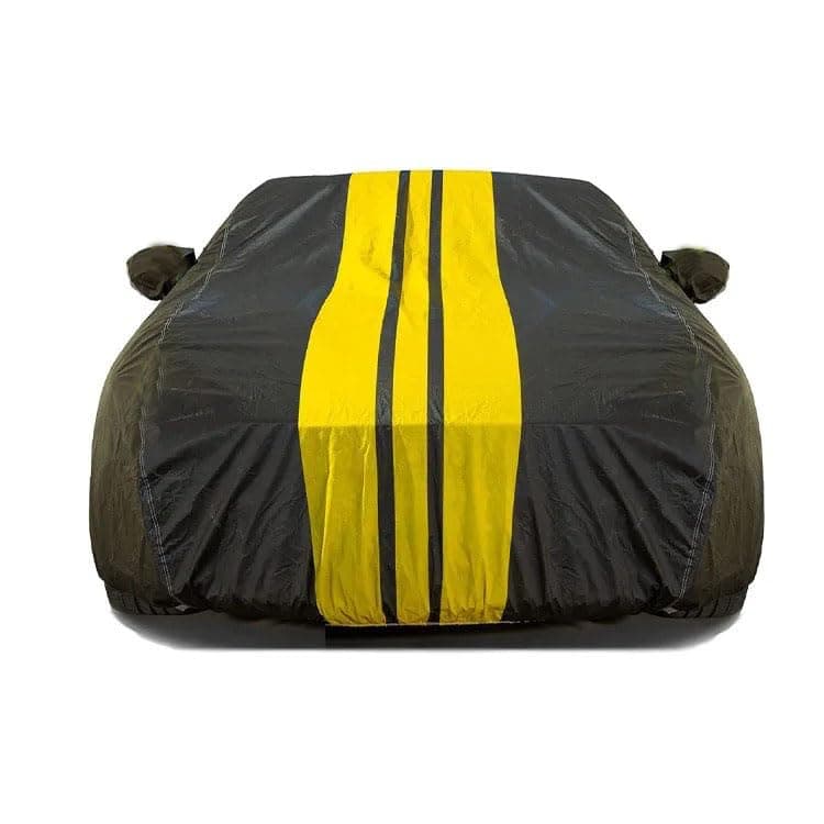 PROTEGO All Weather Protection Car Cover for Polo 2009-2022 | Anti Dust, 100% Waterproof, Custom Fit, Multi-Layered, Elastic Grip, Buckle Hook with Mirror Pocket | (Legend)