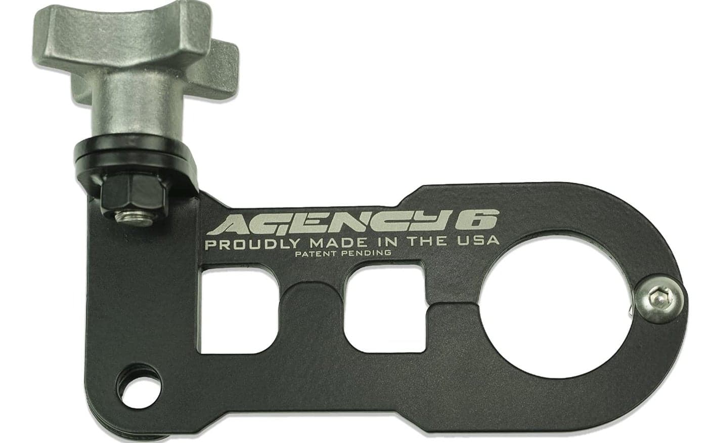 Agency 6 Jack Handle Keeper for Hi-Lift Jacks - No Splitting, Cracking, or Replacing - 304 Stainless Steel, Coated Black - Proudly Made in The USA with US Certified Materials