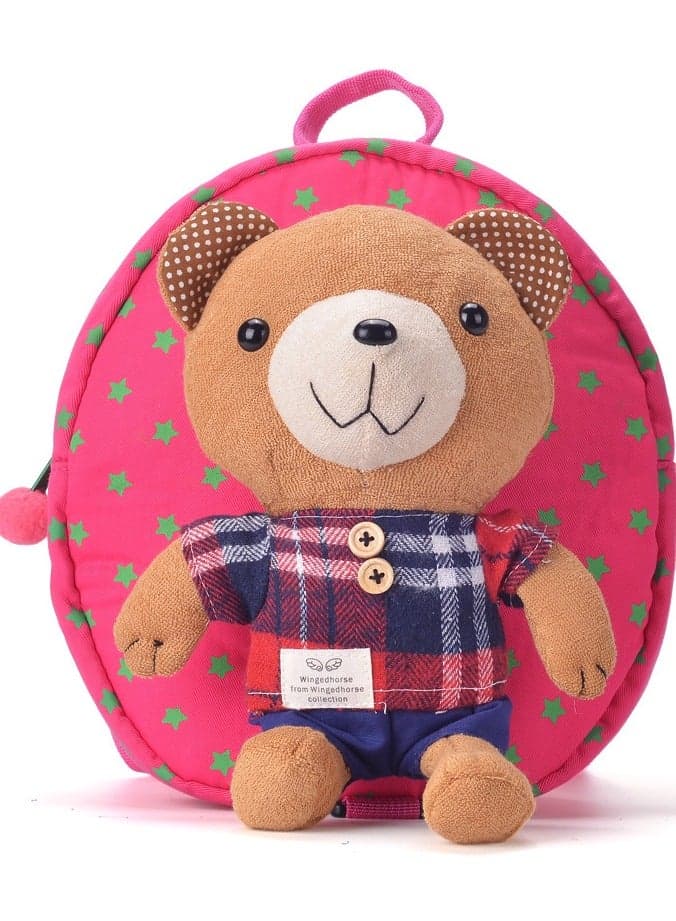 ORiTi Bear Design Toddler Backpack with Safety Harness