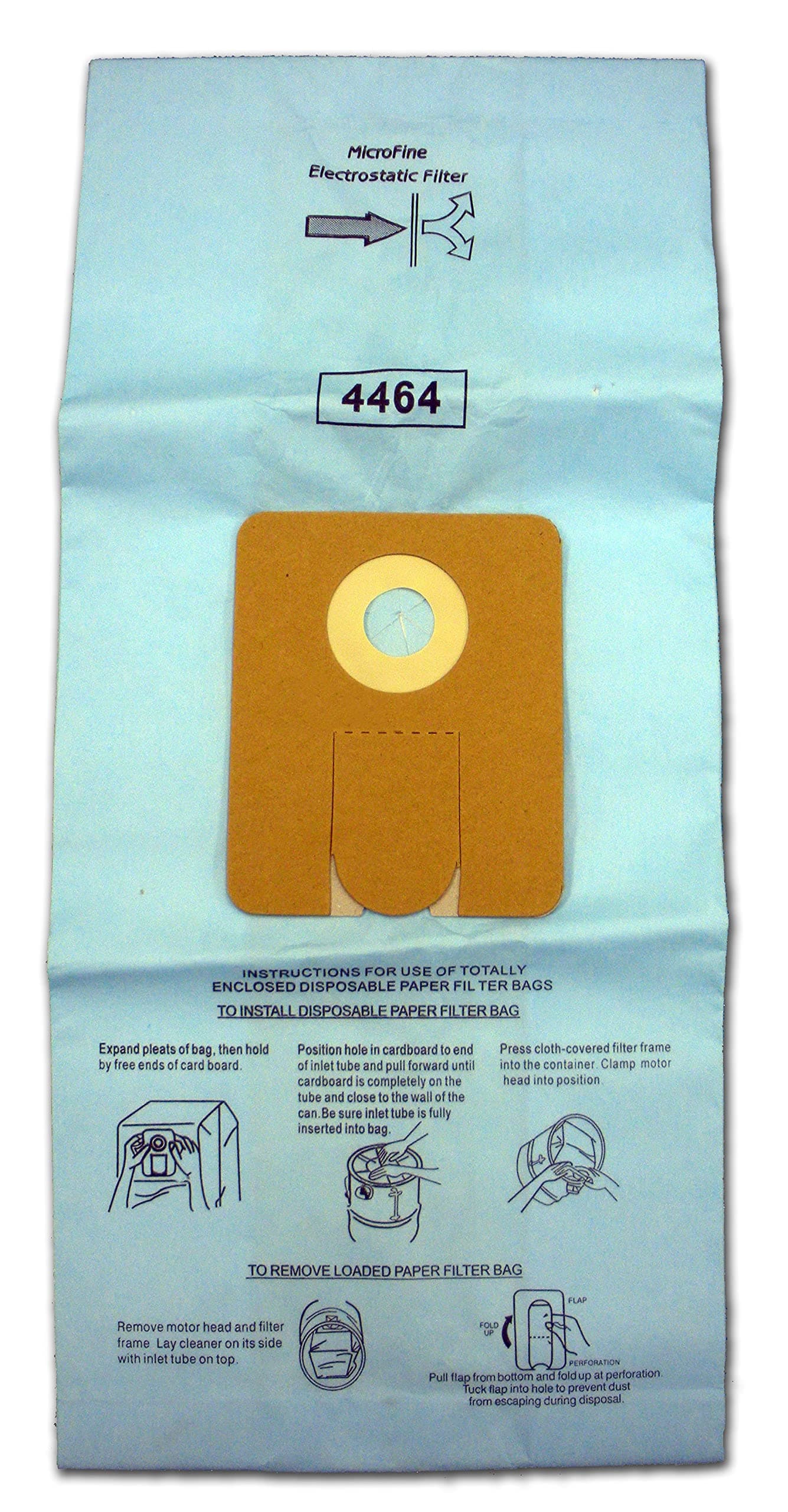 EnviroCare Replacement Vacuum Cleaner Dust Bags Designed to fit Mastercraft 4465 and Sid Harvey S14 5 pack