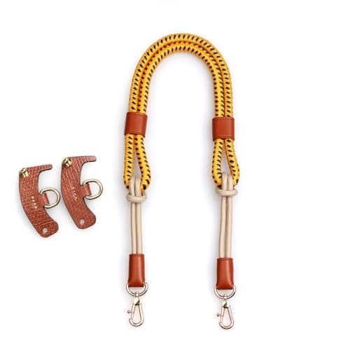 jiesinlov Rope Purse Straps Replacement Crossbody Shoulder Strap for Mini Pouch BROWNS