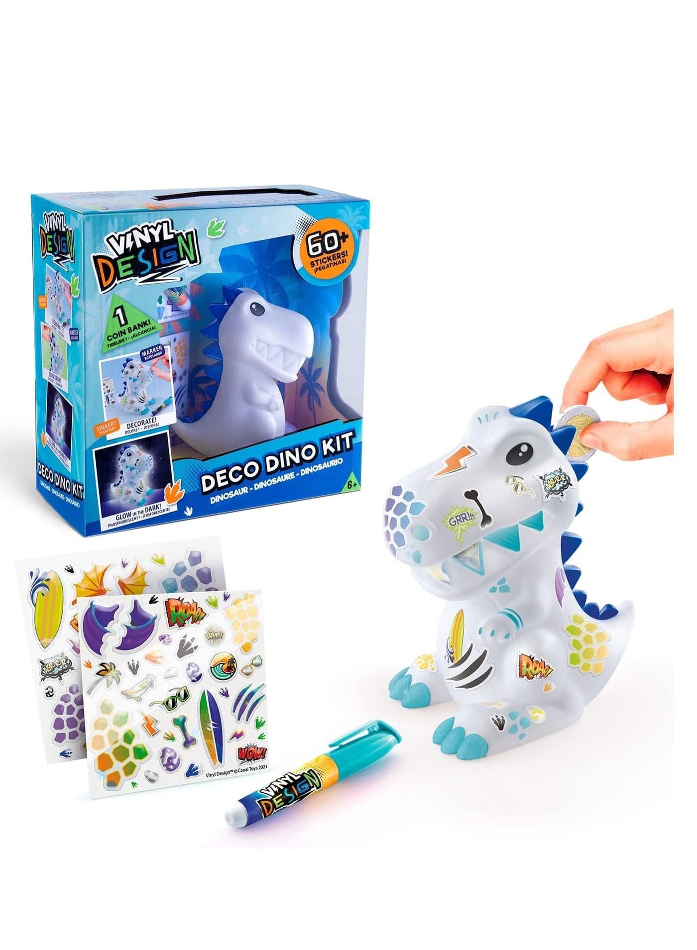 Vinyl Design Deco Dino DIY Kit