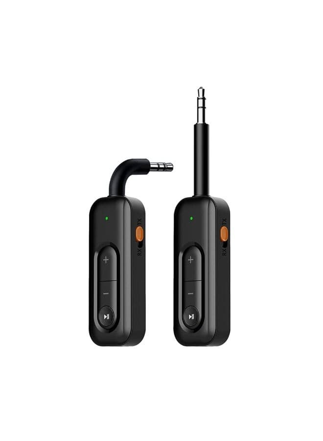 Dual 2 in 1 Bluetooth 52 Transmitter Receiver Wireless Adapter for PC TV Car 35mm Noise Cancelling Sound System