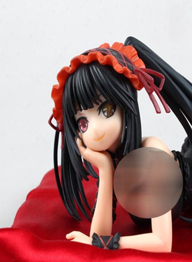 Date A Live Cute Anime Figurine Model of Kurumi Tokisaki , Applicable to Both Desktops and Car Dashboards 7cm