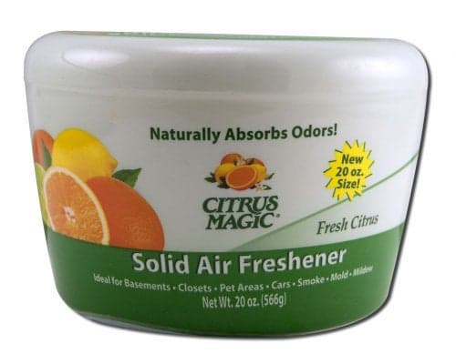 Citrus Magic Odor Absorbing Solid Air Freshener, Fresh Citrus, 20-Ounce, Pack of 1