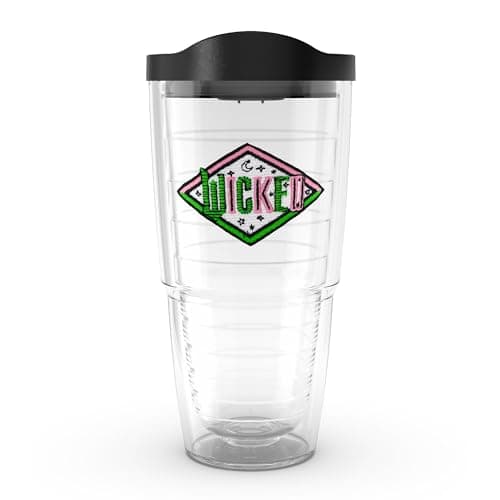 Tervis Venture Lite Wicked Logo Made in USA Double Walled Insulated Tumbler Travel Cup Keeps Drinks Cold Hot 24oz Water Bottle Classic