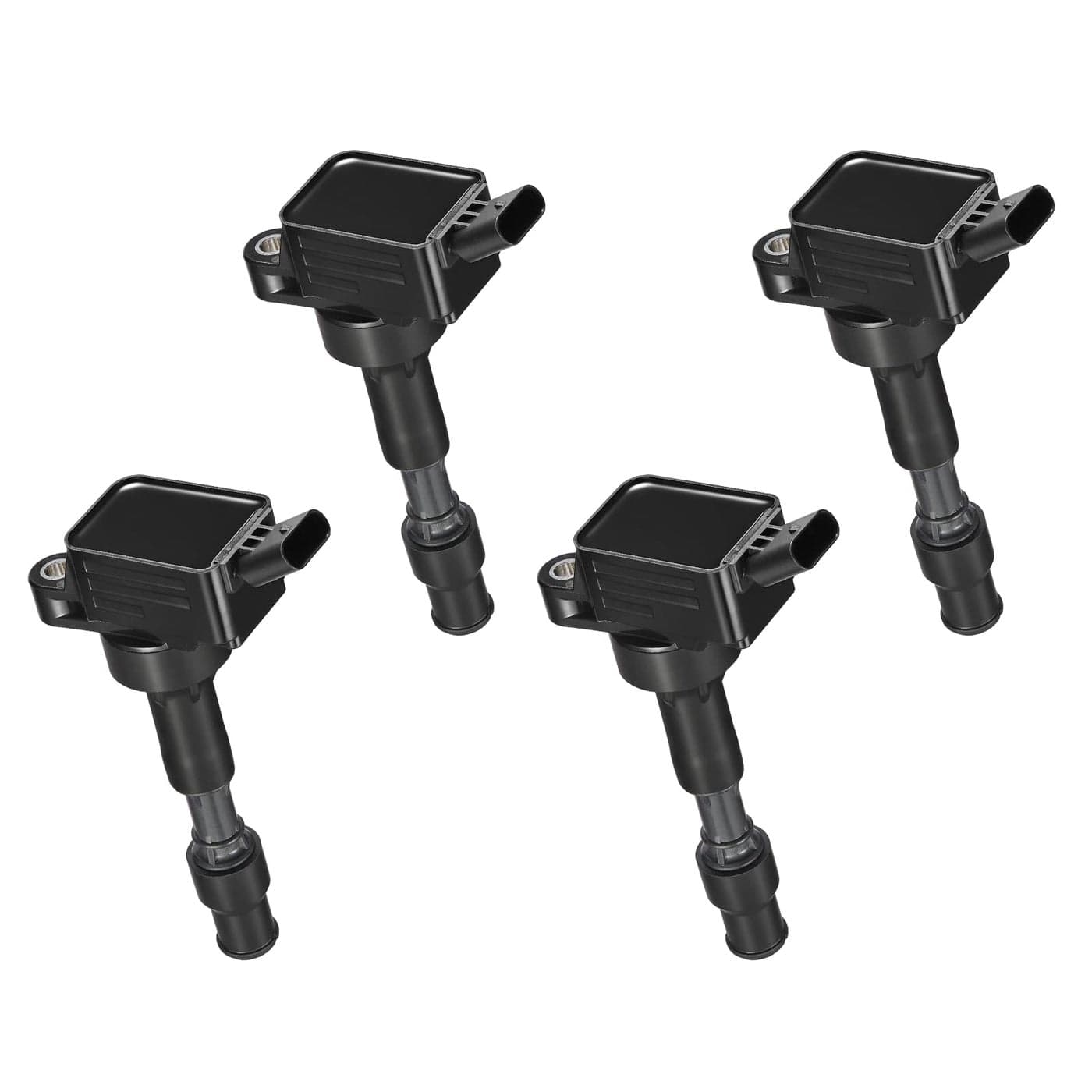 BDFHYK Ignition Coil Pack Compatible with Hyundai Elantra Kona Sonata Veloster Compatible with Kia Forte Optima 20L 273002E601 UF816 Set of 4