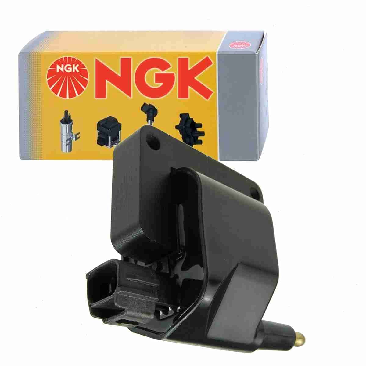 NGK Ignition Coil compatible with Jeep Cherokee 25L 40L L4 L6 19982000