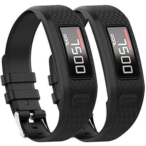 Band for Garmin Vivofit 1 / Vivofit2, Soft Silicone Replacement Watch Band Strap for Garmin Vivofit 1 / Vivofit 2 Activity Tracker, Small, Large, Ten Colors