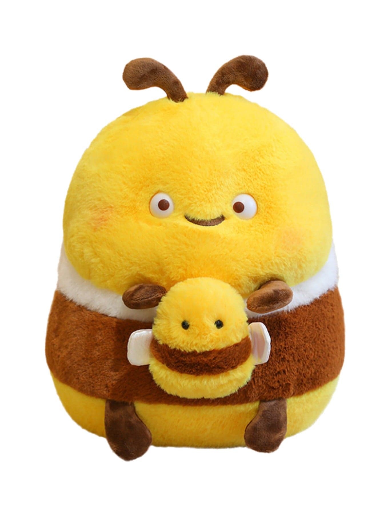 25 CM Cartoon Bee Plush Toy Soft Stuffed Cute Doll For Girls And Boys All Ages Gift