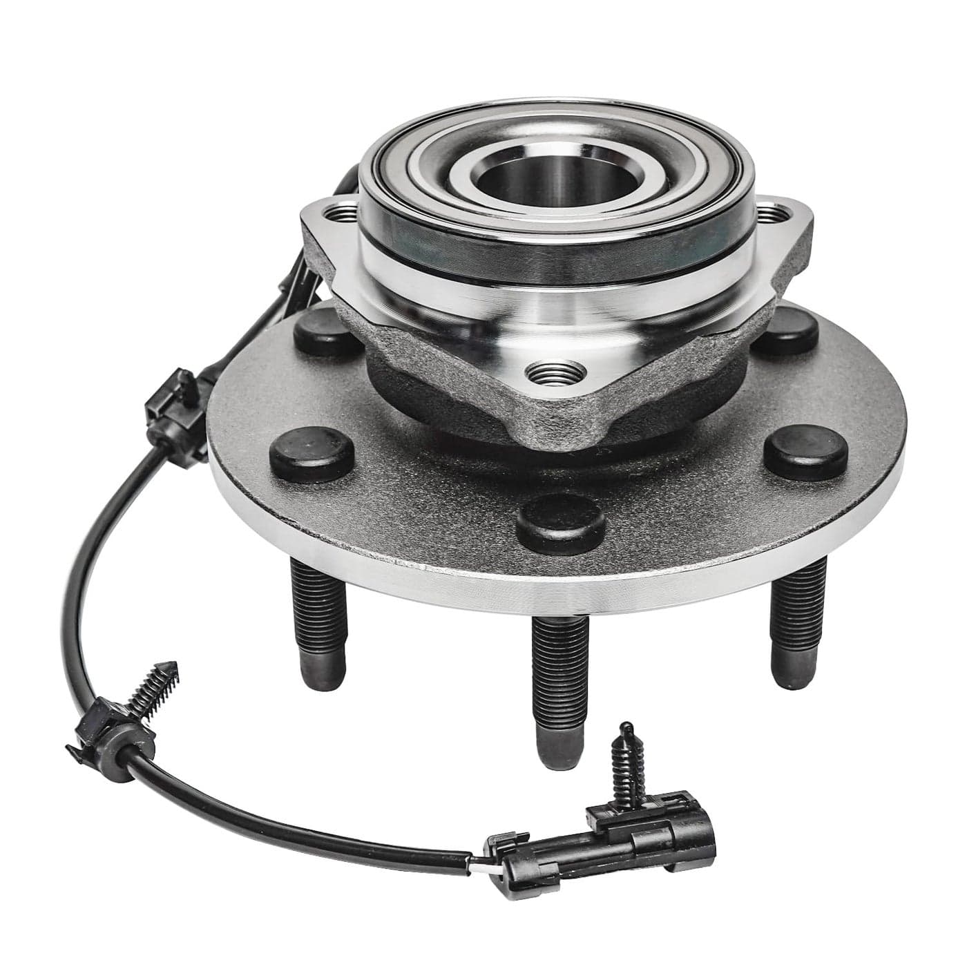 Detroit Axle 4WD Front Wheel Bearing Hub for Chevy GMC Silverado Sierra Yukon XL Avalanche Suburban 1500 Tahoe Cadillac Escalade ESV EXT Replacement Wheel Bearing and Hub Assembly