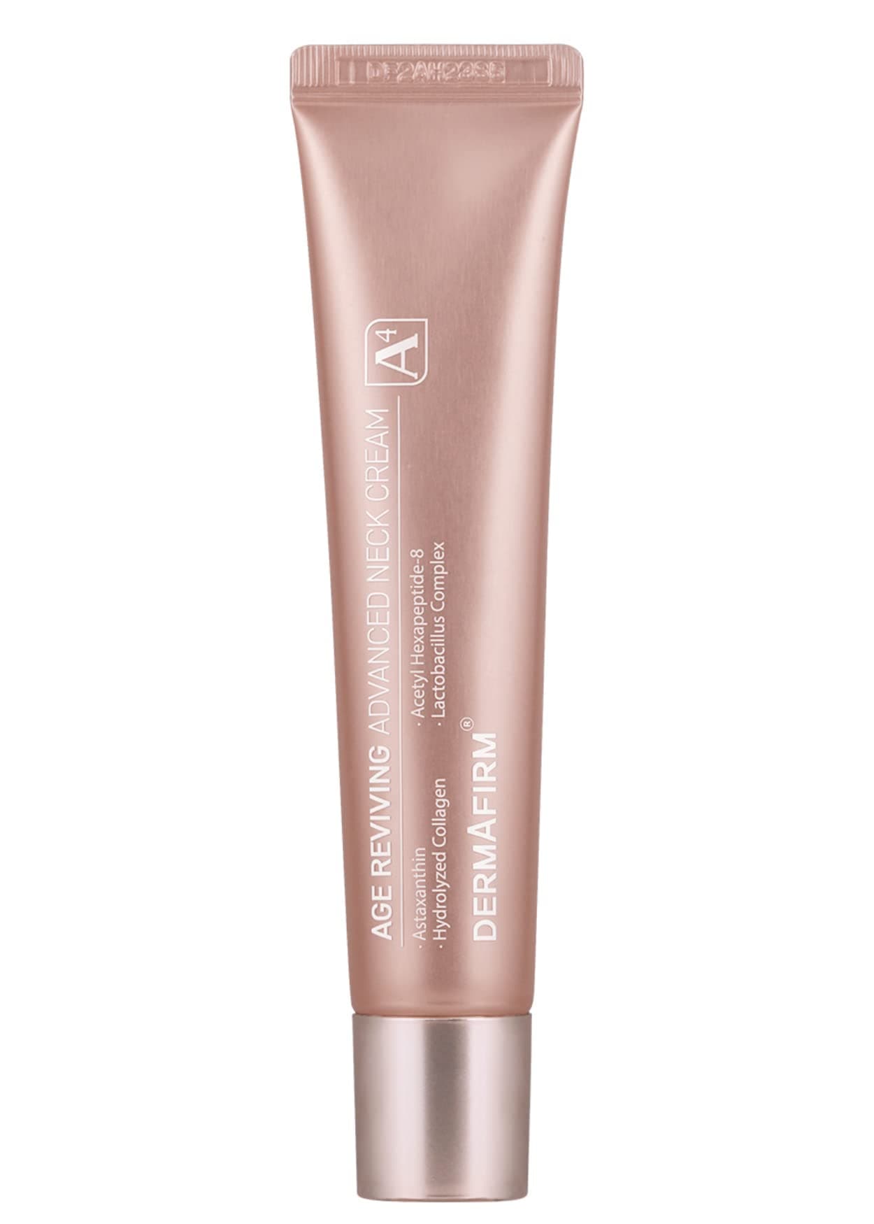 Dermafirm Age Reviving Advanced Firming Neck Cream A4 Korean Skin Care Neck Creams for Tightening and Firming wCollagen Astasome Peptide for All Skin Types No Animal Trials No Paraben 135 fl oz