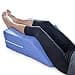 DMI Firm Leg Wedge Pillow for Back Pain Relief FSA Eligible HighDensity Foam Bed Wedge Pillow For Legs Elevation Knee Pain Post Surgery Pillow Circulation and Swelling Pregnancy Blue