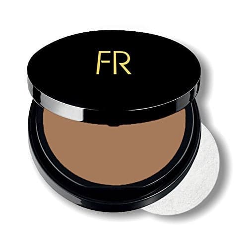 Luxury Oil Blotting Pressed Powder by Flori Roberts Long Lasting Oil and Shine Control Flawless Complexion for Women of Color or Deeper Skin Tones