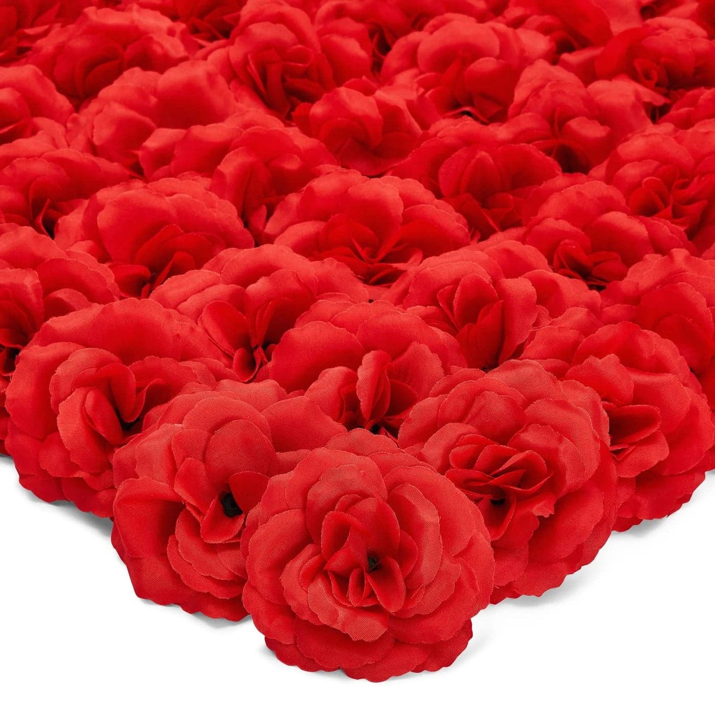Bright Creations Red Flowers for Centerpieces 50 Count 3Inch Stemless Silk Flower Heads Red Bulk Faux Artificial Roses for Decoration DIY Crafts Wedding Decor