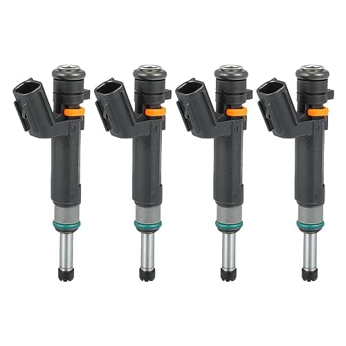 ACROPIX Car Fuel Injector Nozzle Fit for Nissan Versa 2012-2016 for Nissan Versa Note 1.6 2014-2016 No.16600-1KT0A - Pack of 4