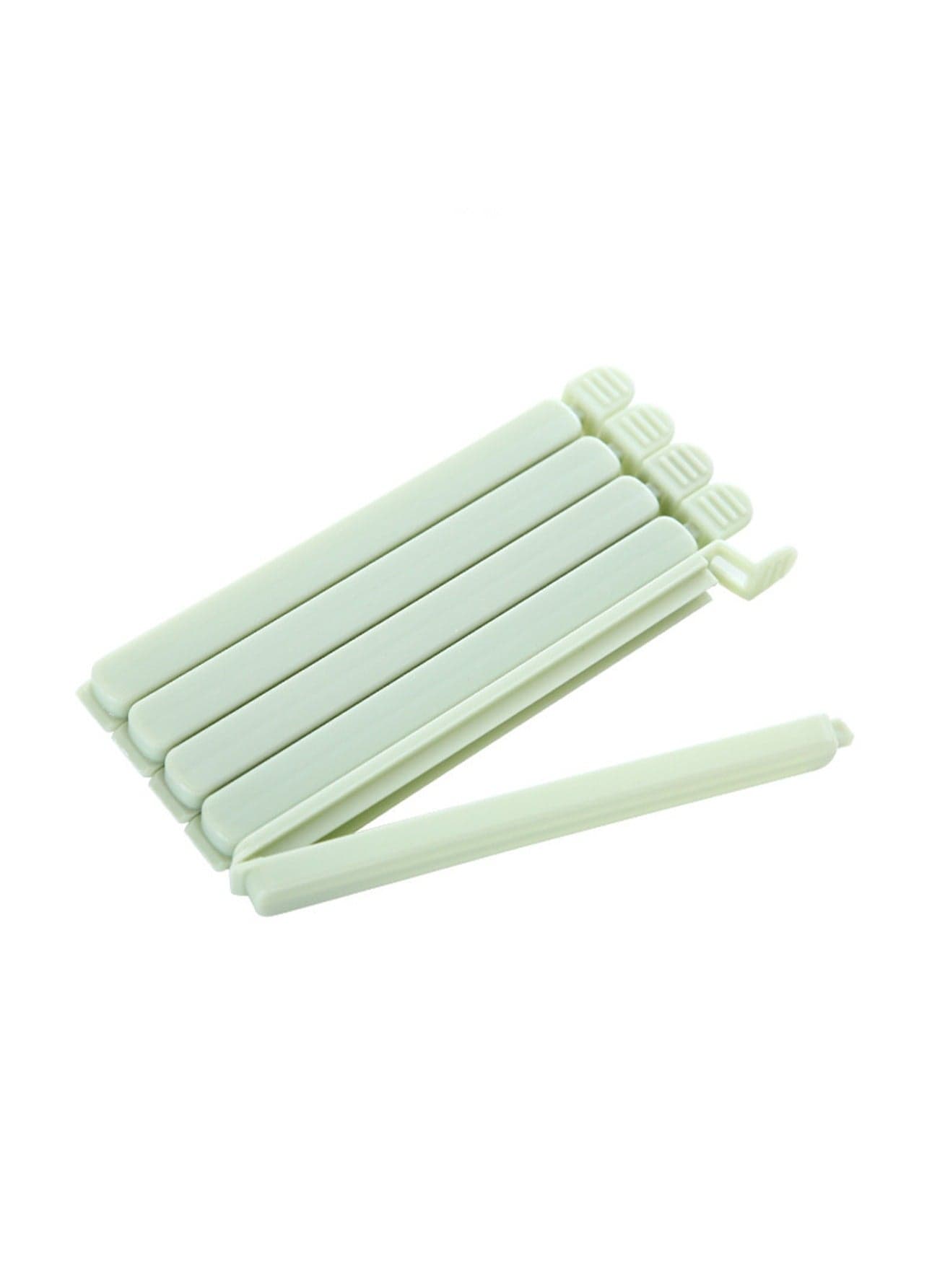 【Small Light Green】 5-Pack Sealing Clips, Creative Snack Bag Clips, Sealing Clips, Seasoning Clips, Food Moisture-Proof And Fresh-Keeping Clips