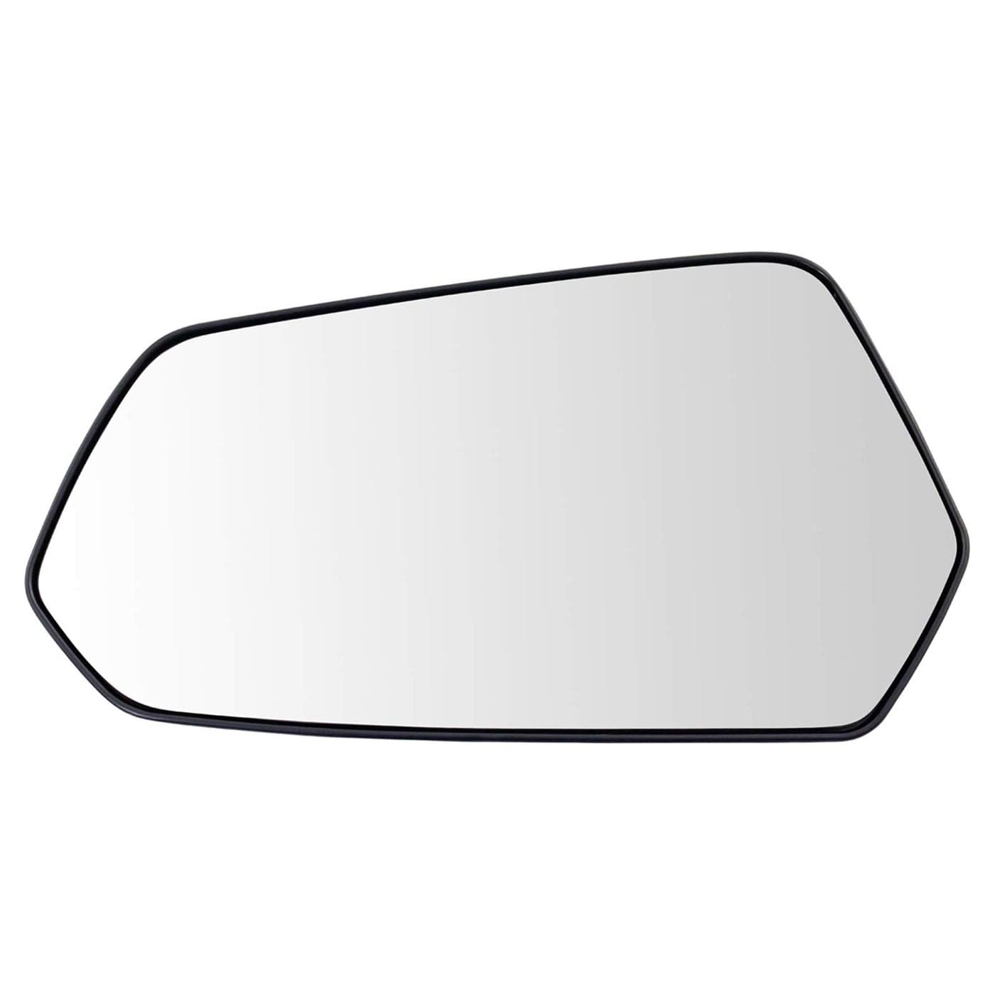 TRQ Driver Side Mirror Glass with Backing Plate Snap On Clear Compatible with 20102015 Chevrolet Camaro GM1324190