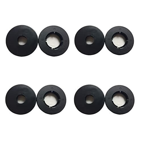 JIFFYYNY 4 Car Floor Mat Clips Retainers Anti-Slip Clamps for Car Mats for Ford f150 Fusion