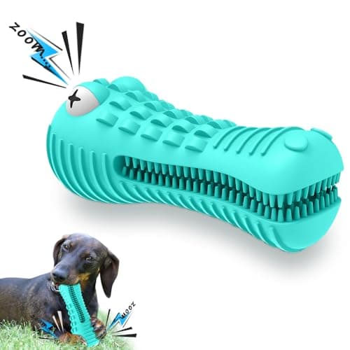 Cutiful Dog Toys for Aggressive Chewers Large Medium Breed Indestructible Dog Chew Toys Squeaky Interactive Tough Extremely Durable Dogs Toothbrush Toys to Keep Them Busy