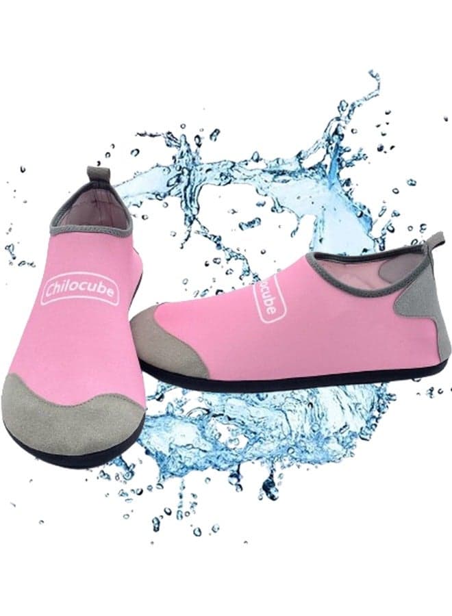 Water Shoes Womens Mens Beach Shoes Quick-Dry Barefoot Aqua Shoes Socks Snorkeling Shoes Water Socks for Outdoor Beach Swim Surf Walking Yoga (G) — 36-37 EU