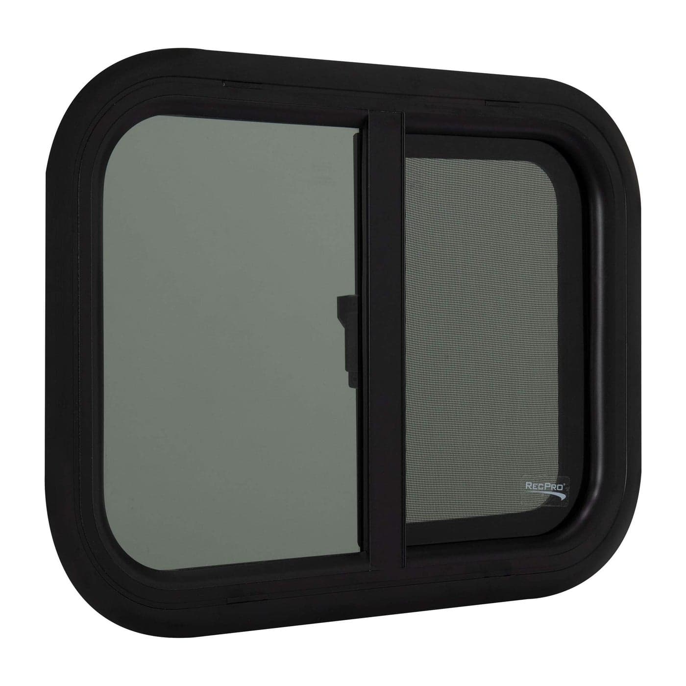 RecPro RV Window 20W x 15H Teardrop Style Horizontal Sliding RV Window Replacement Made in USA