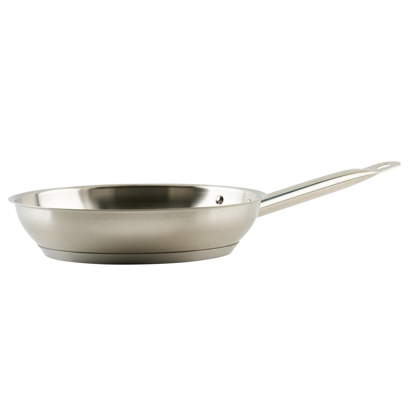 Winco CommercialGrade Stainless Steel Fry Pan Natural Finish 95