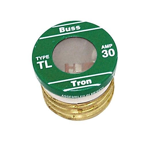 Bussman TL-30PK4 30 Amp TL Edison Plug Time Delay Fuse 4 Count Per Package (3 Pack)
