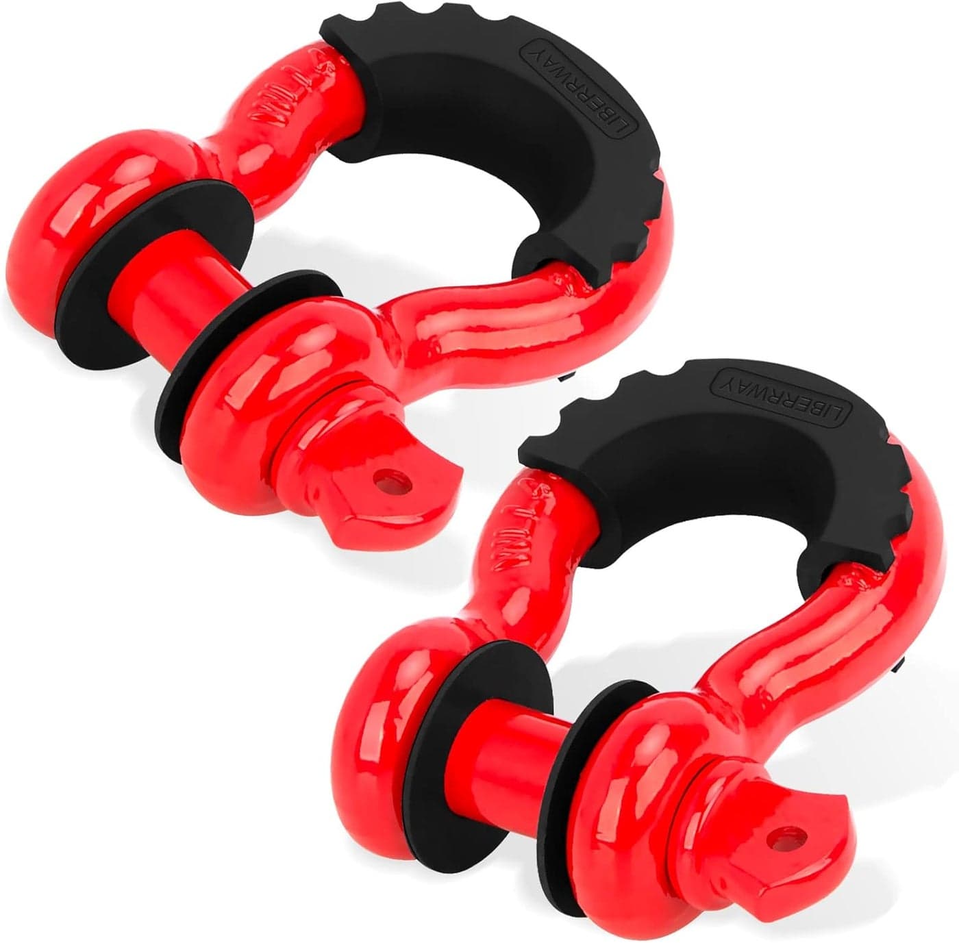 LIBERRWAY Heavy Duty D Ring Shackles (2 Pack)